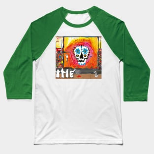 DAY OF THE DEAD IRIE SKULL1 Baseball T-Shirt